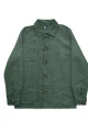 HEAVY LINEN JACKET Verde