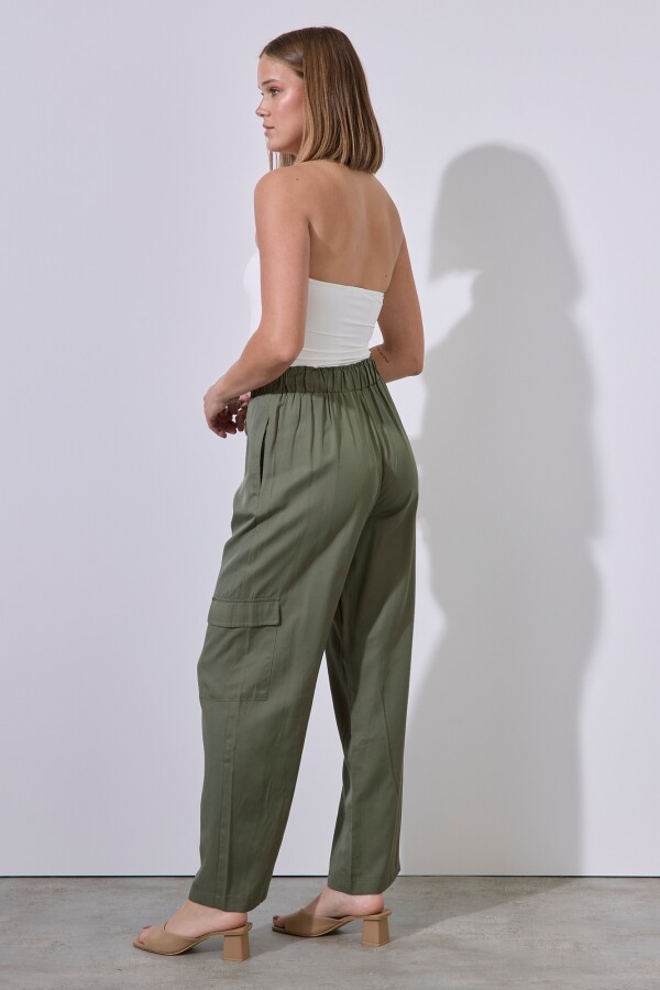 Pantalon Cargo OLIVA