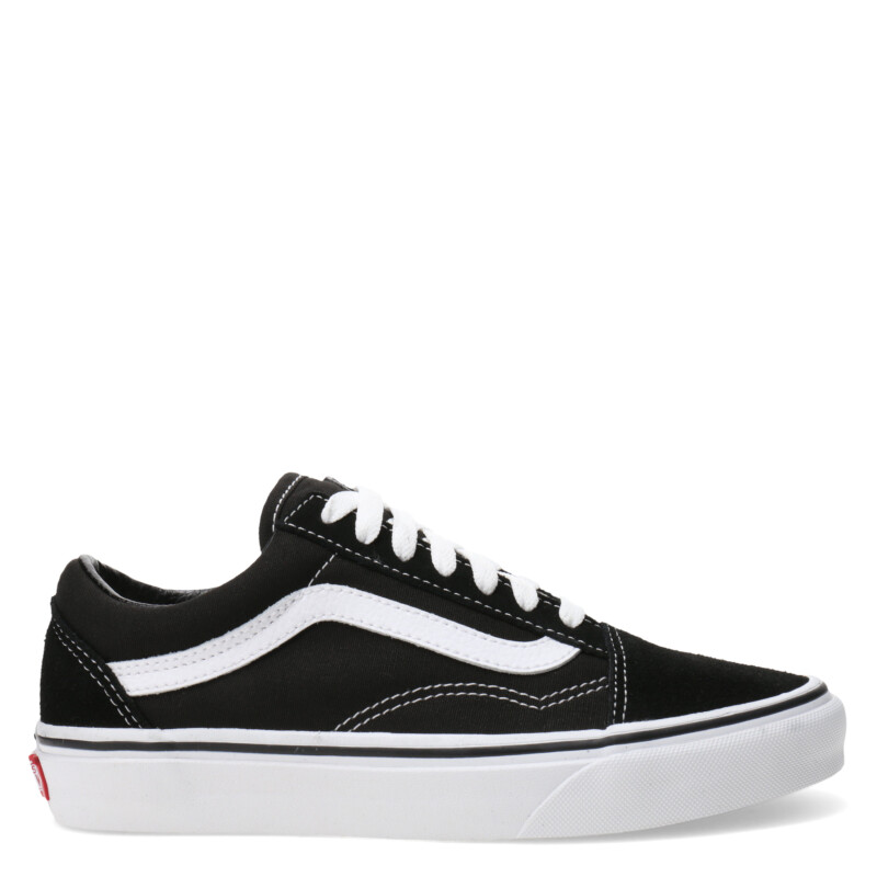 Championes VANS Unisex Old Skool Negro - Blanco