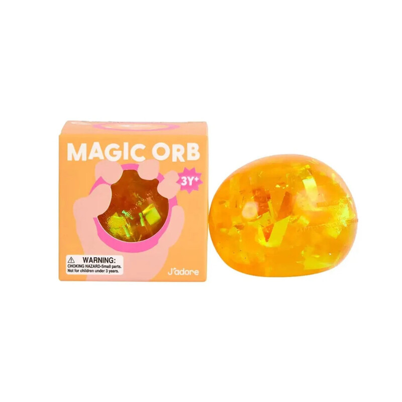 Pelota Squish Sensorial Jadore Naranja