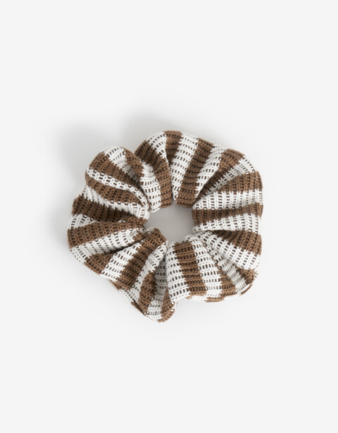 Skunzies Estampados Scrunchie - Estampado Rayas