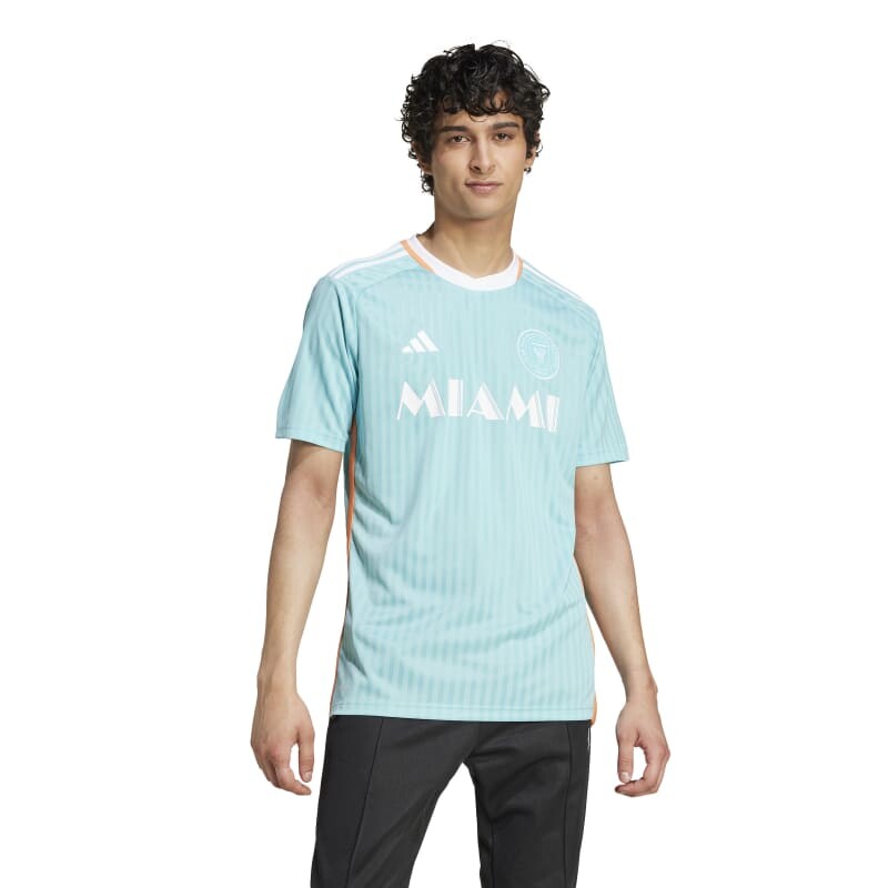 Camiseta Adidas Messi Inter Miami CF 24 Tercer Uniforme Celeste