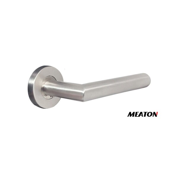 MANIJA CON RESORTE CILIND RECTA AC INOX S/BOCALLAVE MEATON Manija Con Resorte Cilind Recta Ac Inox S/bocallave Meaton