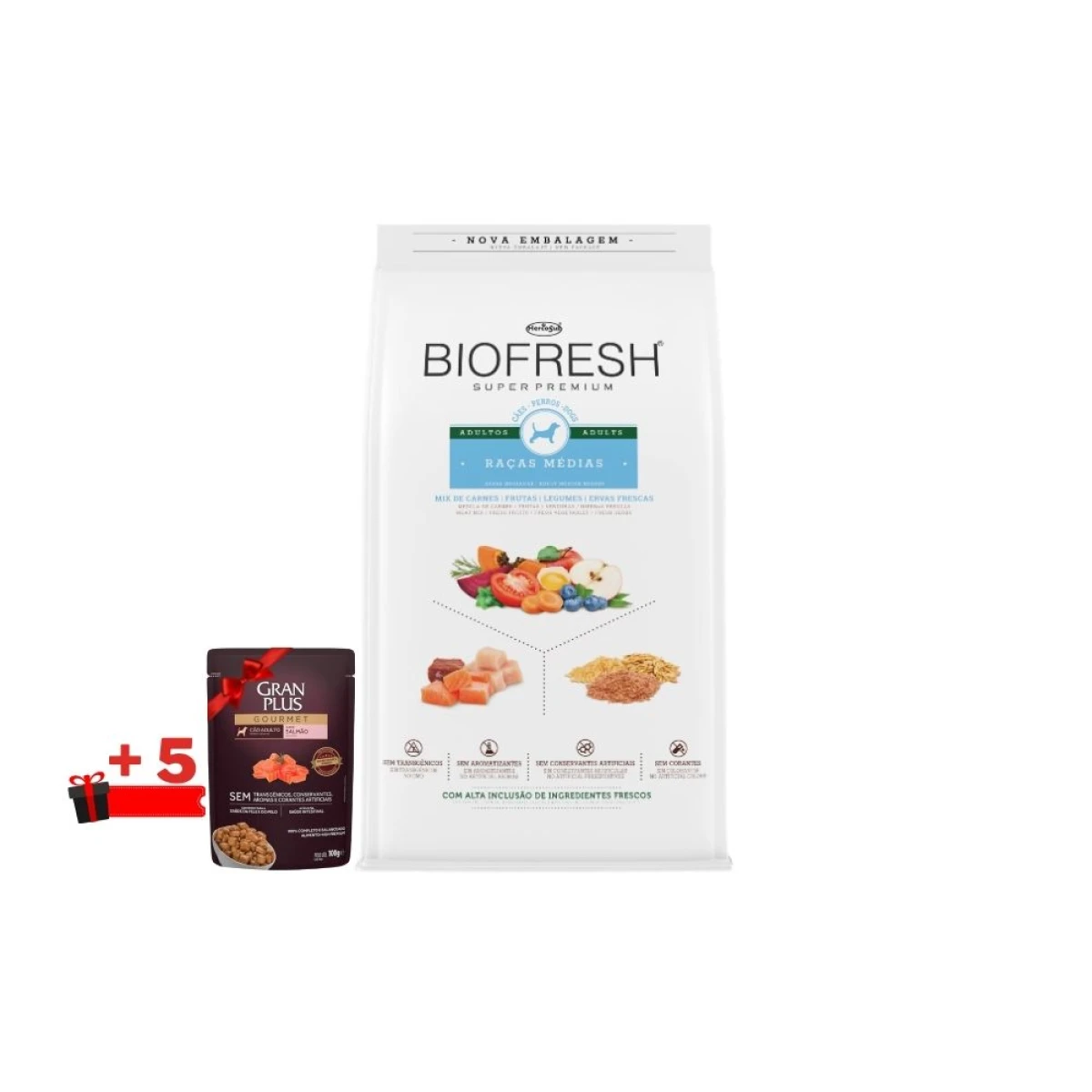 Biofresh Perro Adulto Raza Mediana 10,1kg | Vitalidad 