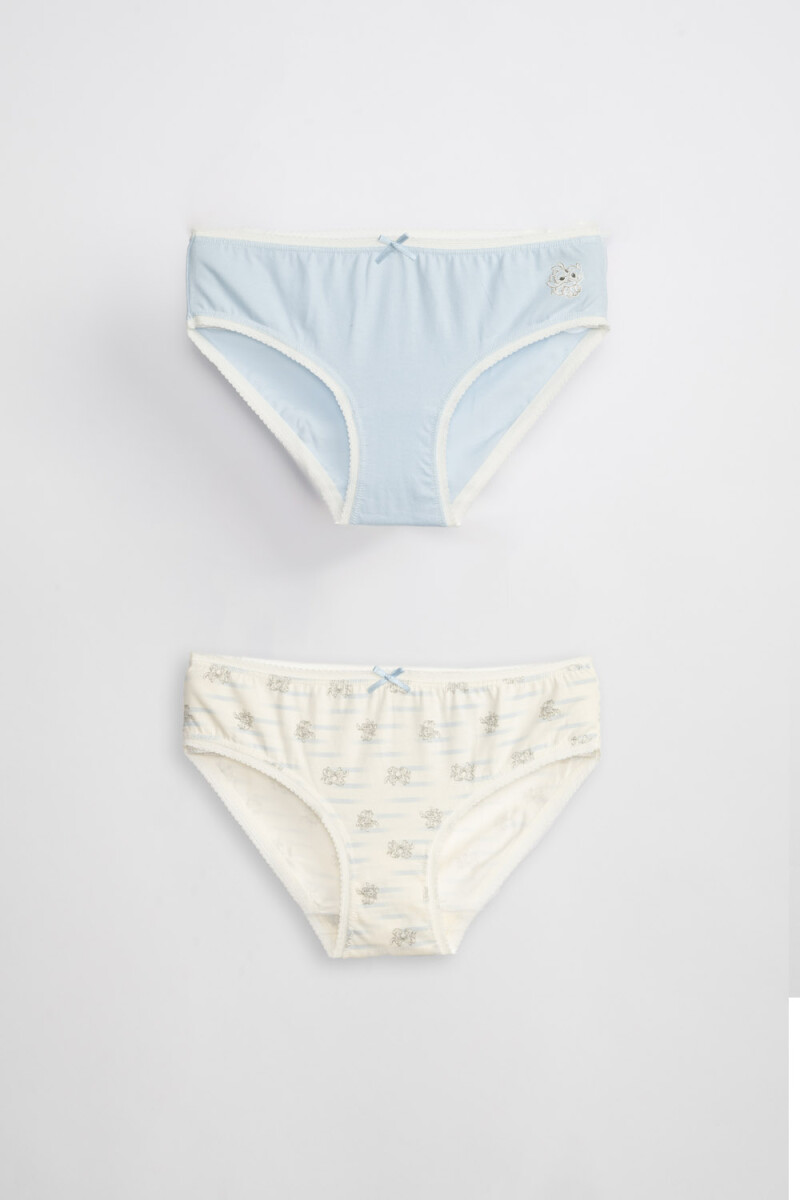 Pack x 2 bombachas - Stich Blanca 