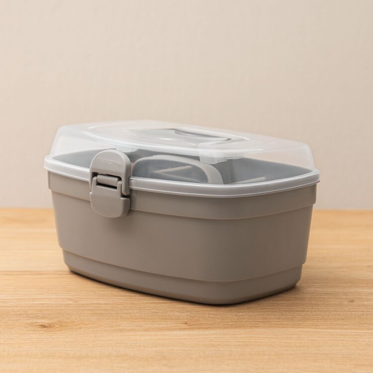 CAJA PLASTICA MULTIUSO CON BANDEJA P CAJA PLASTICA MULTIUSO CON BANDEJA P