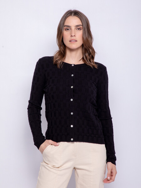 CARDIGAN ABEL Negro