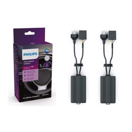 Lampara Chicote Balasto Canbus Para Led Philips H4