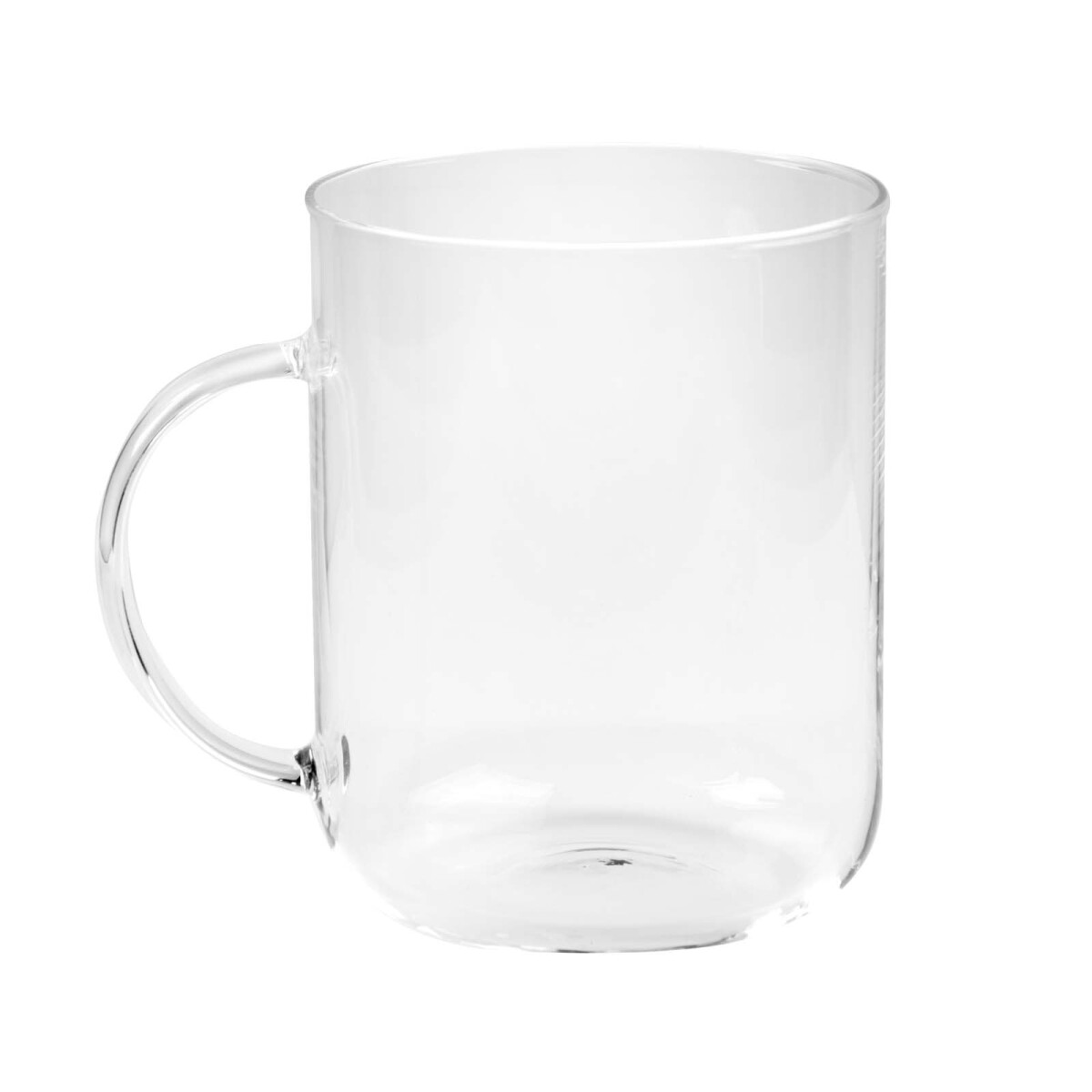 SET - 2 TAZAS 500ML TRANSPARENTE VIDRIO XF001 