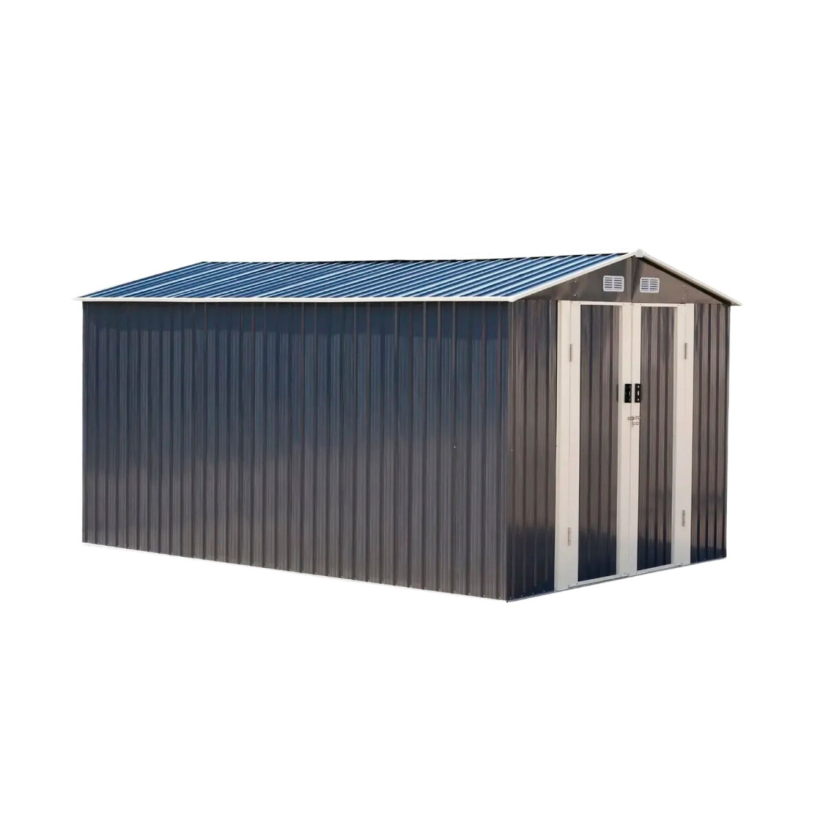 Caseta Galpon Jardin Lumax fife Gris Oscuro 202x255x377 