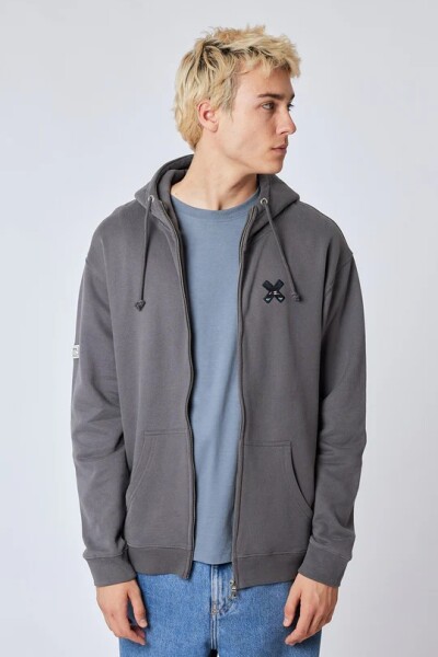 ASH NEDERLAND FULL ZIP HOODIE Gris