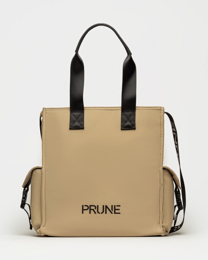 Shopper Flight en nylon Taupe