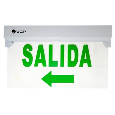 SEÑALIZADOR DE SALIDA SENTIDO IZQUIERDO 220V/50HZ SEÑALIZADOR DE SALIDA SENTIDO IZQUIERDO 220V/50HZ