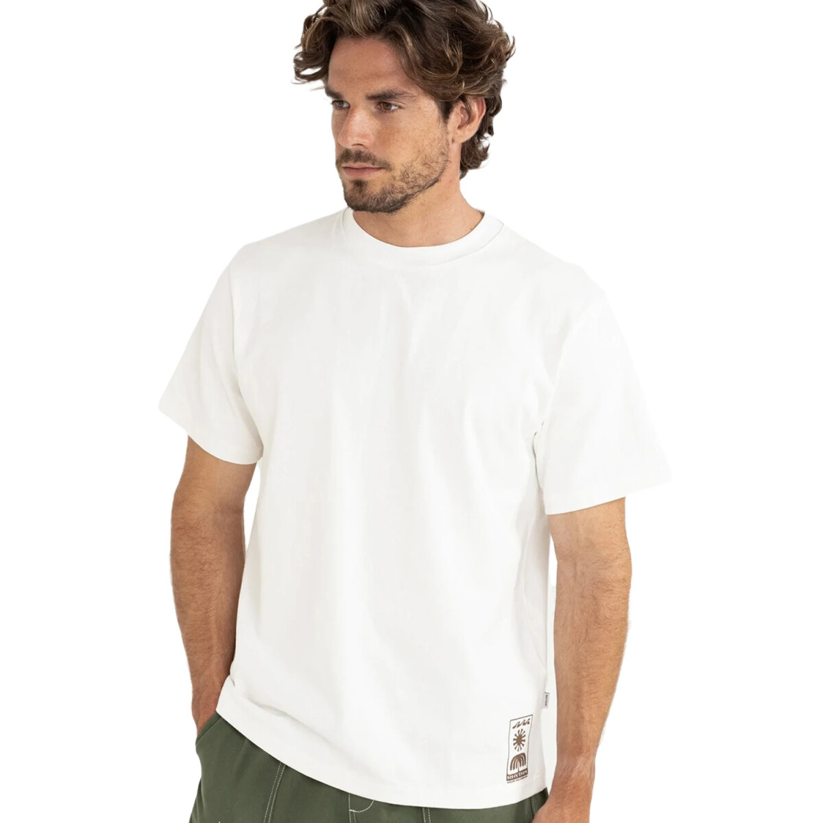 Remera Rhythm Flagship Vintage - Blanco 