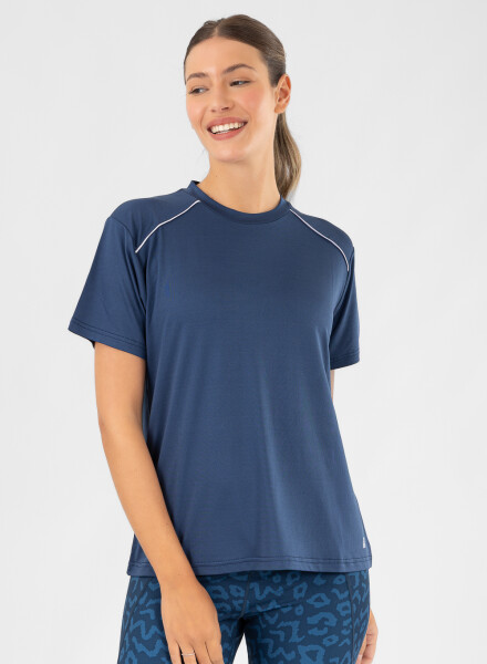 Remera active Azul