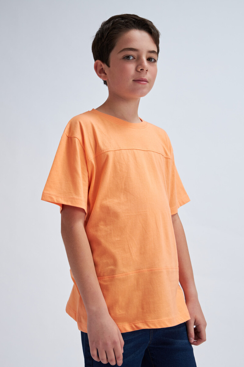 Camiseta manga corta Naranja