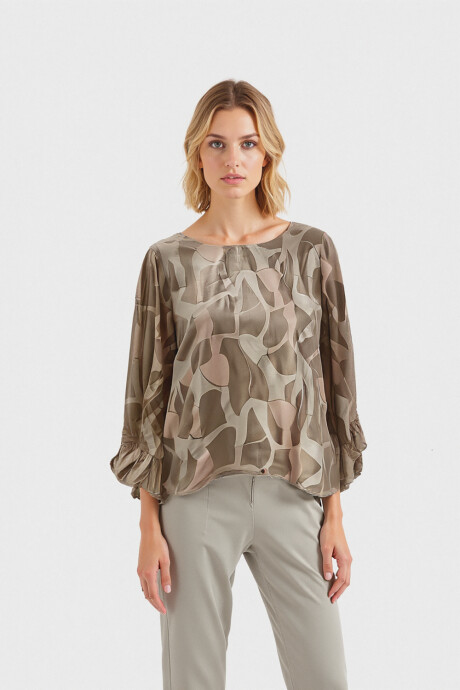 Blusa Mahrez Estampado 2