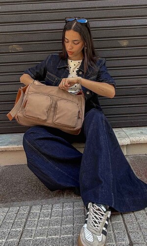 BANDOLERA TAHINA NUEZ C/SUELA