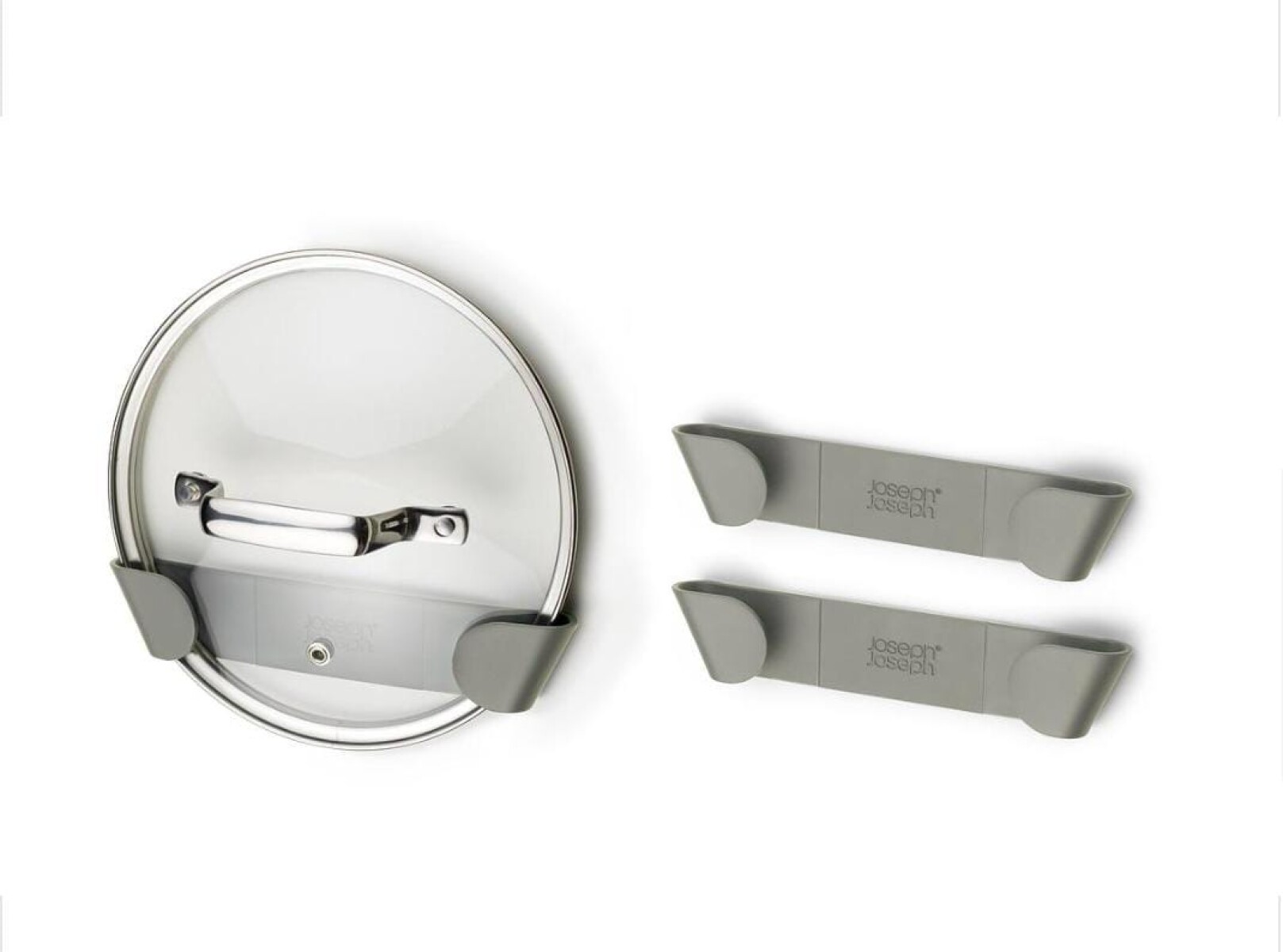 Soporte Adhesivo para Tapas Joseph Joseph Duo x3 