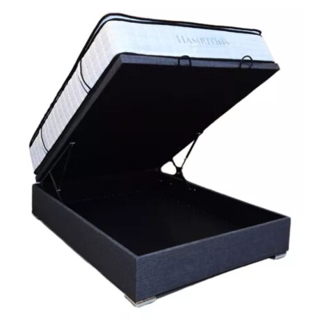 Sommier Plaza Y Media Hamptons Hybrid Bronze Box Baul Sommier Plaza Y Media Hamptons Hybrid Bronze Box Baul