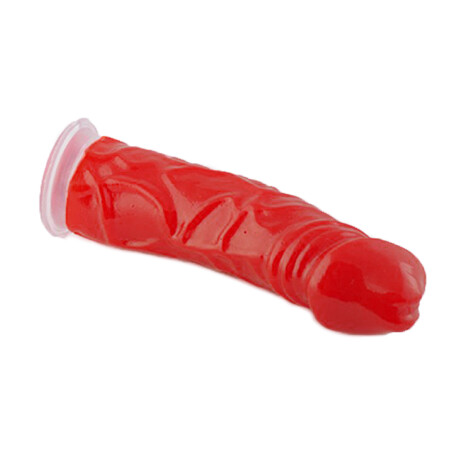 Consolador Champ Con Ventosa Rojo