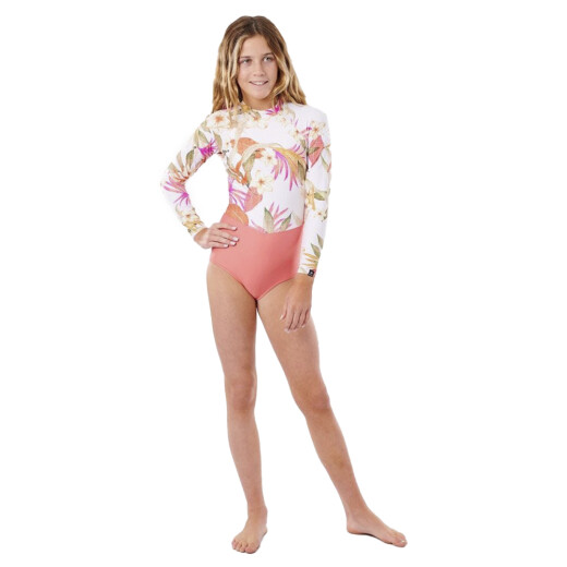Lycra Rip Curl GIRLS - Rosa Lycra Rip Curl GIRLS - Rosa