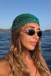 Crochet cap Verde