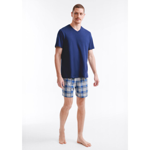 PIJAMA MM MASC AZUL MARINHO
