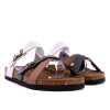 Sandalias Chill Sunday de Mujer - YF01W Blanco-verde