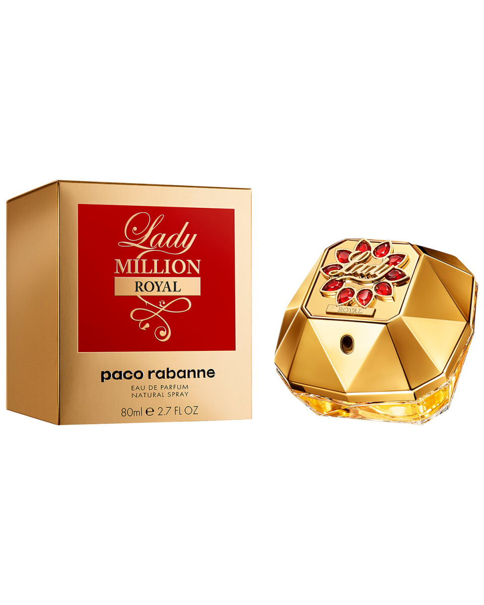 Perfume Paco Rabanne Lady Million Royal EDP 80ml Original 