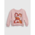 DIS LS FLC GR CREW PINK STANDARD