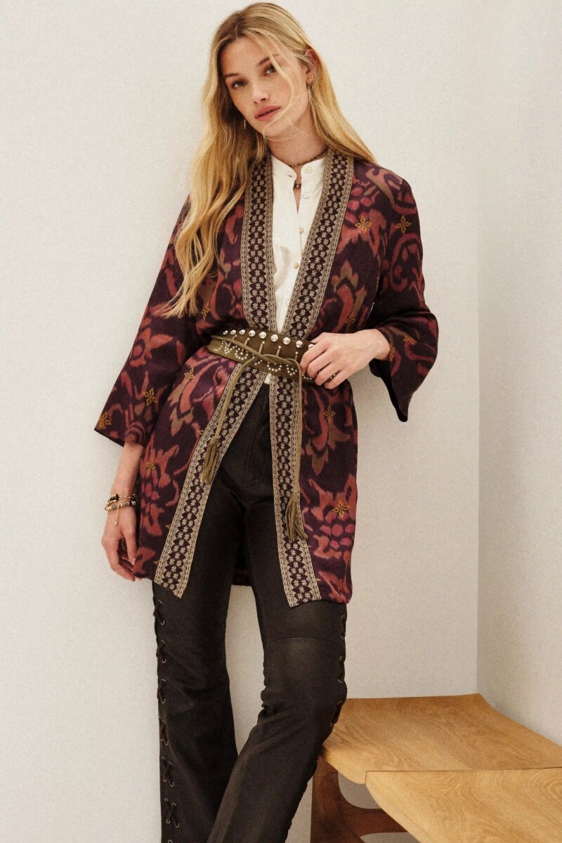 Kimono Kimono Ikat Multicolor