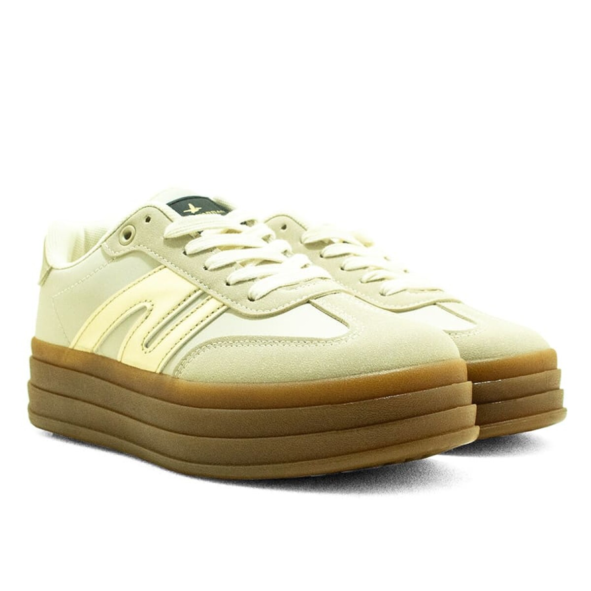 Championes Santa Barbara Lush de Mujer - Beige-oro 