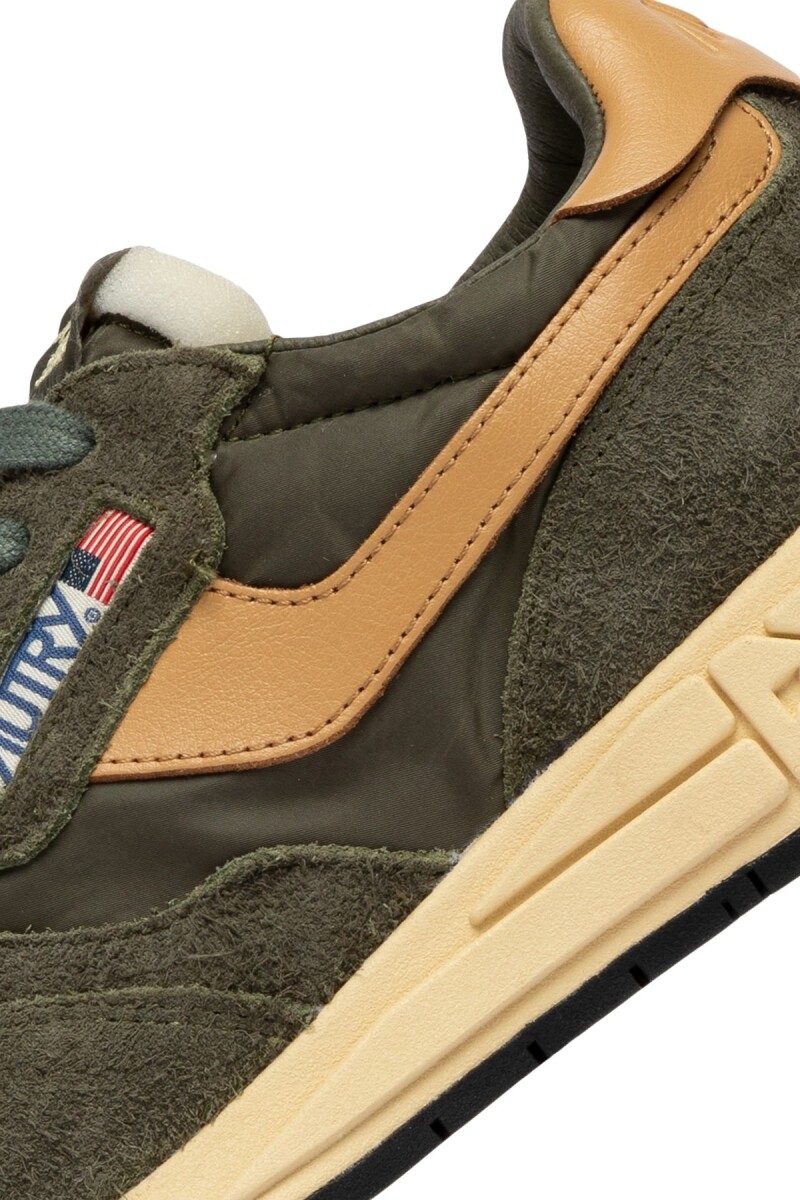 REELWIND LOW MAN SUEDE/NET KHA Beige