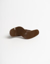 Broche Acrilico Broche Formato Wavy Moda De Actilico. - Marron Chocolate