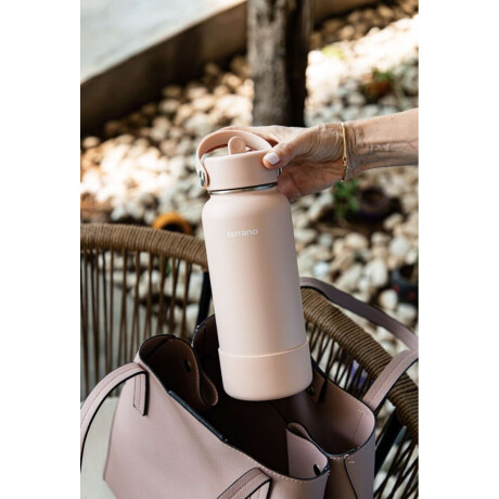 Botella Térmica Con Pico 950Ml. Rosado