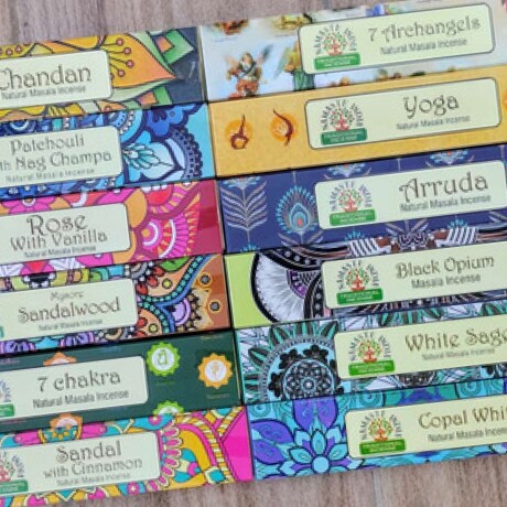 Incienso sahumerio tradicional Pachuli