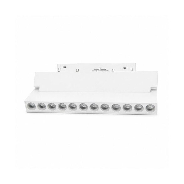 Spot Led rect p/riel magnético bco 12W 3tonos 24° ZU0551X