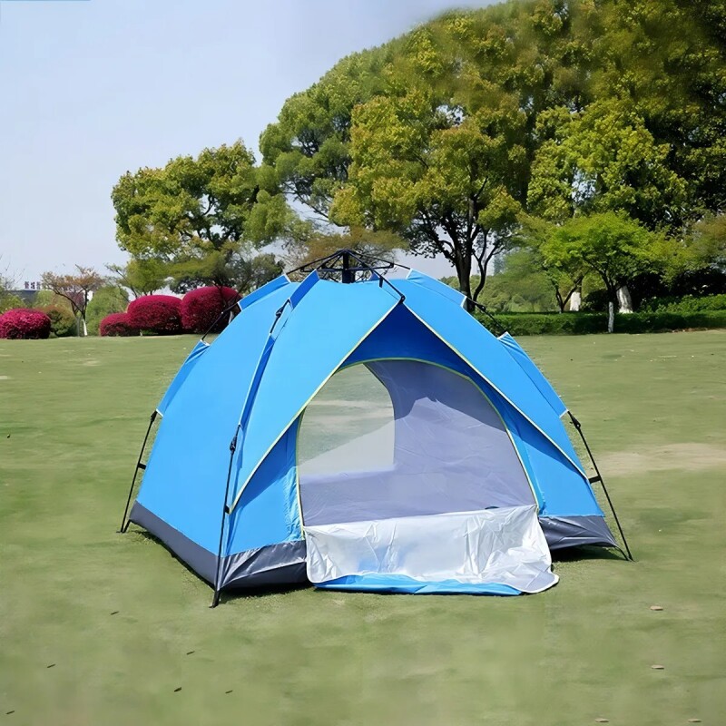 Carpa Automática Autoarmable Capacidad 3 a 4 Personas AZUL