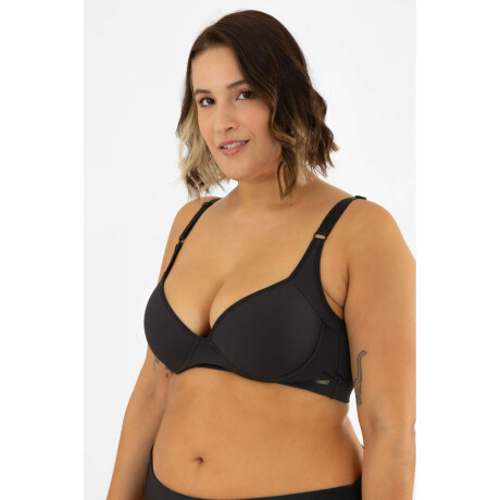 Soutien preformado micro lateral Negro