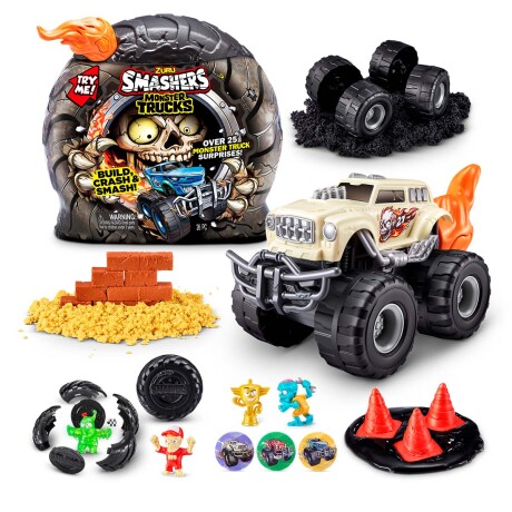 Juego Smashers Monster Truck Wheels 20 Sorpresas Juego Smashers Monster Truck Wheels 20 Sorpresas