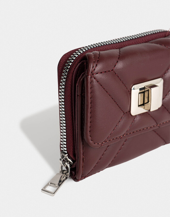 Billetera Puffy Billetera Puffy - Rojo Burdeaux