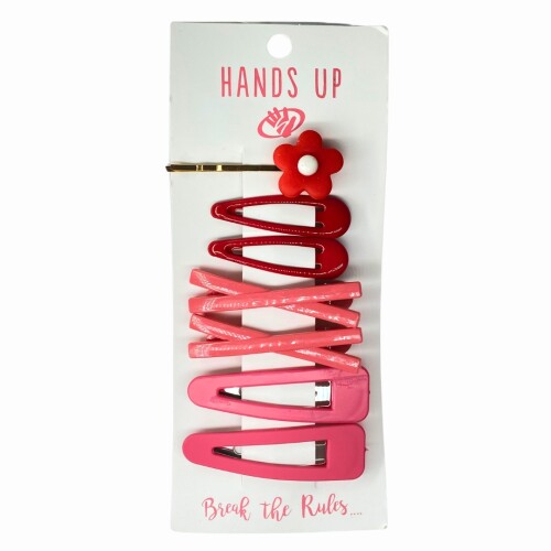 Set Broches x7 Hands Up Multicolor