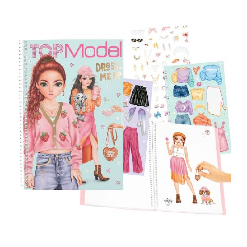 Cuaderno grande dress me up- Top Model Cuaderno Grande Dress Me Up- Top Model