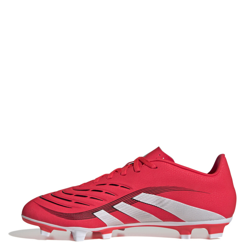 Championes de Hombre Adidas Fútbol 11 Predator FG Rojo - Blanco - Negro