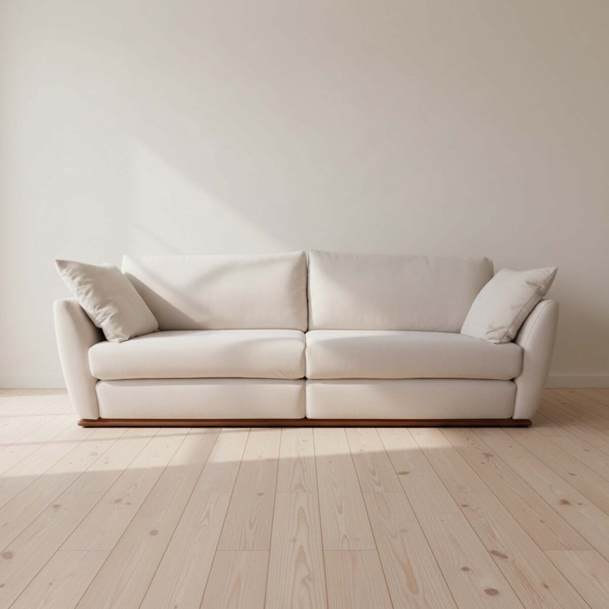 SOFÁ - 4 CUERPOS TELA NATURAL-BEIGE MILANO NATURAL 