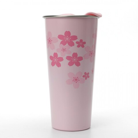 VASO TÉRMICO (FLOR DE CEREZO/500 ML/ROSA) VASO TÉRMICO (FLOR DE CEREZO/500 ML/ROSA)