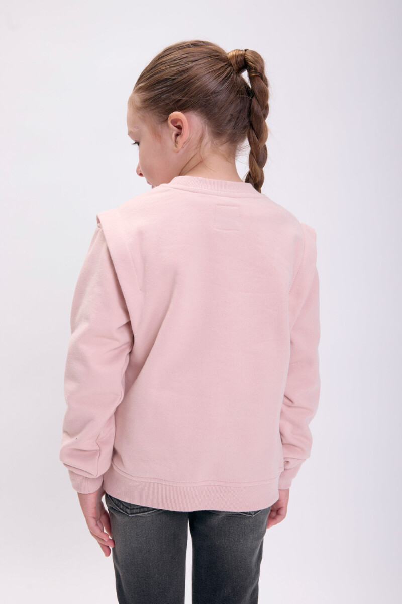Buzo deportivo estampa Mickey Rosa