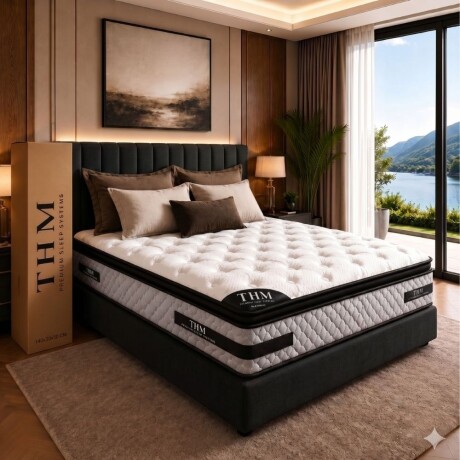 Sommier 2 Plazas HAMPTONS Platinum Hybrid Box Sommier 2 Plazas HAMPTONS Platinum Hybrid Box