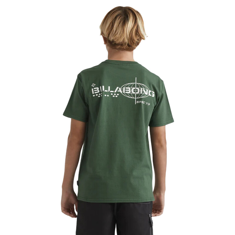 Remera de Niño Billabong Spec 73 Iconic - Verde Remera de Niño Billabong Spec 73 Iconic - Verde